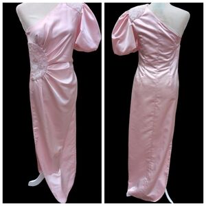 True Vintage Barbiecore 80s After Five Dress